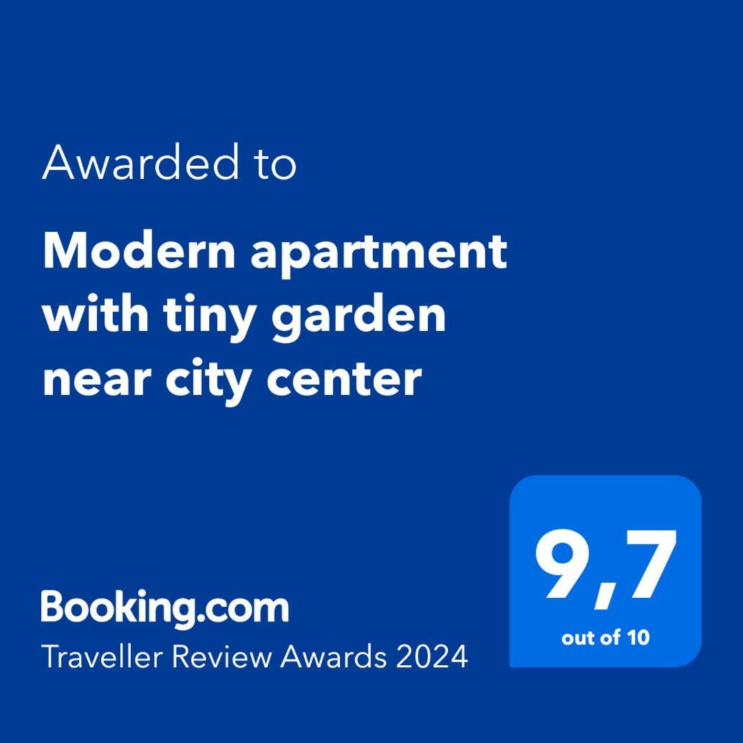 Modern Apartment With Tiny Garden Near City Center Вена Экстерьер фото